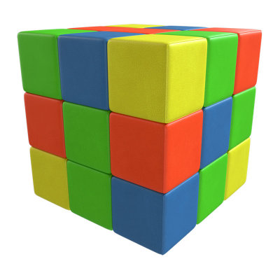 Мягкий конструктор Кубик-Рубик